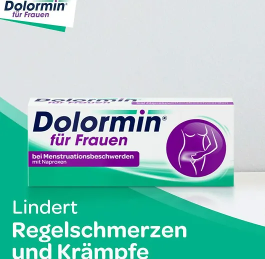 Dolormin für Frauen mit Naproxen 30 Tabletten
