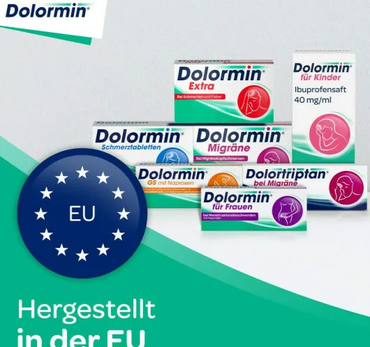 Dolormin Schmerztabletten 20 Filmtabletten