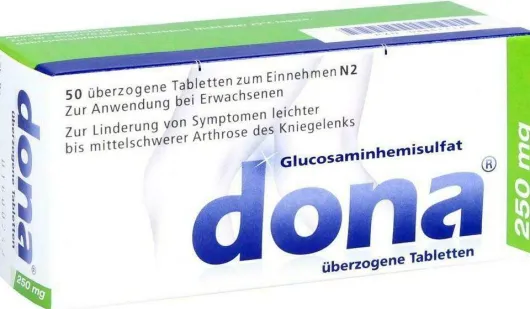 Dona 250 mg 50 Überzogene Tabletten