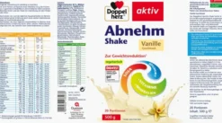 Doppelherz aktiv Abnehm Shake Vanille Pulver 500g