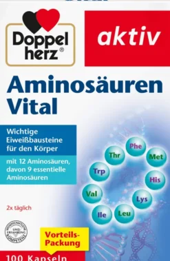 Doppelherz Aktiv Aminosäuren Vital Kapseln 100 Stück