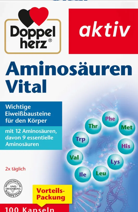 Doppelherz Aktiv Aminosäuren Vital Kapseln 100 Stück