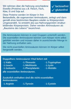 Doppelherz Aktiv Aminosäuren Vital Kapseln 100 Stück