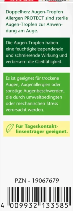 Doppelherz Aktiv Augen-Tropfen Allergen Protect 10 ml