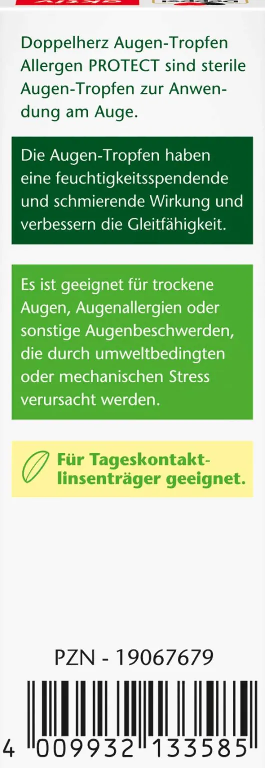 Doppelherz Aktiv Augen-Tropfen Allergen Protect 10 ml