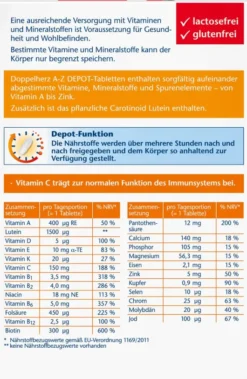 Doppelherz aktiv A-Z Depot 120 Tabletten