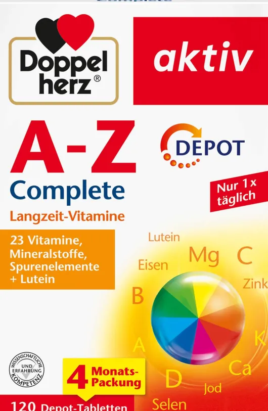 Doppelherz aktiv A-Z Depot 120 Tabletten