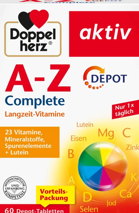 Doppelherz aktiv A - Z depot 60 Tabletten