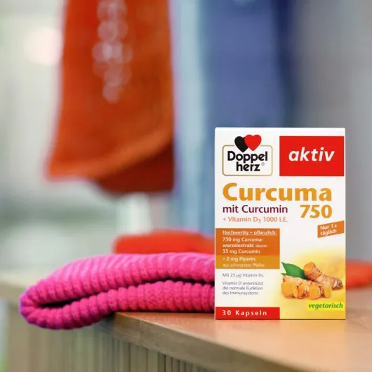 Doppelherz Aktiv Curcuma 750 30 Kapseln