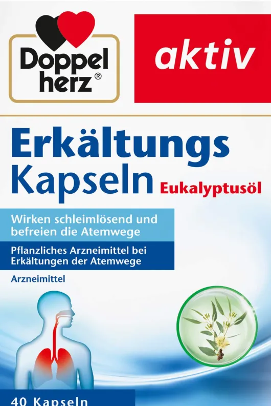 Doppelherz Aktiv Erkältungskapseln Eukalyptusöl