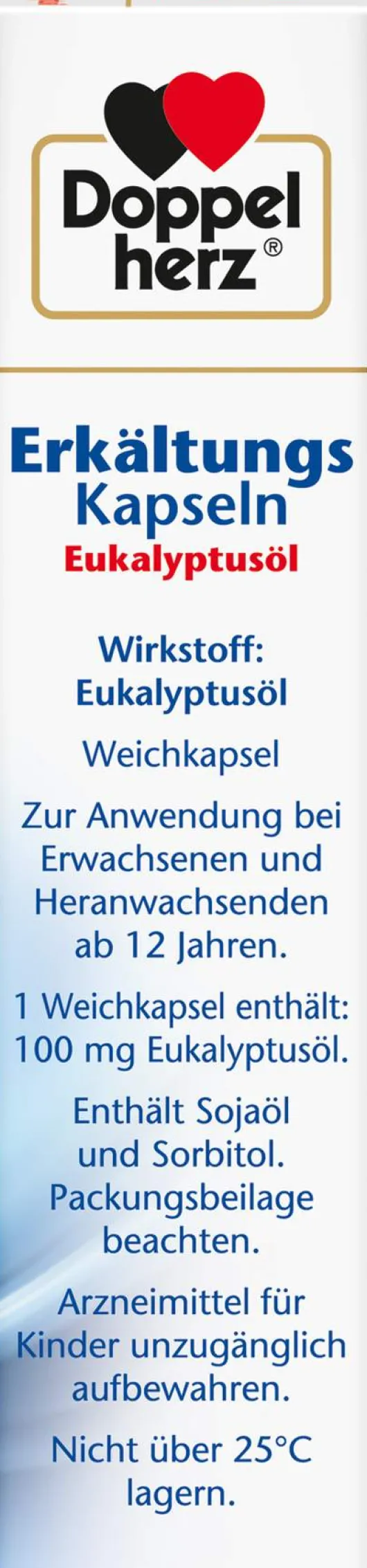 Doppelherz Aktiv Erkältungskapseln Eukalyptusöl