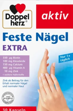 Doppelherz Aktiv Feste Nägel Extra Kapseln 30 Kapseln
