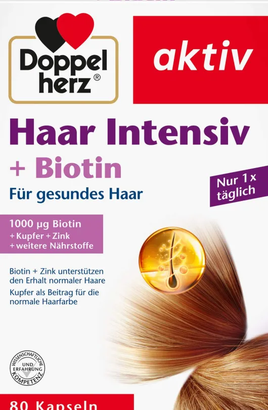 Doppelherz aktiv Haar Intensiv 80 Kapseln