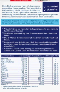 Doppelherz Aktiv Kieselerde + Kollagen 60 Tabletten