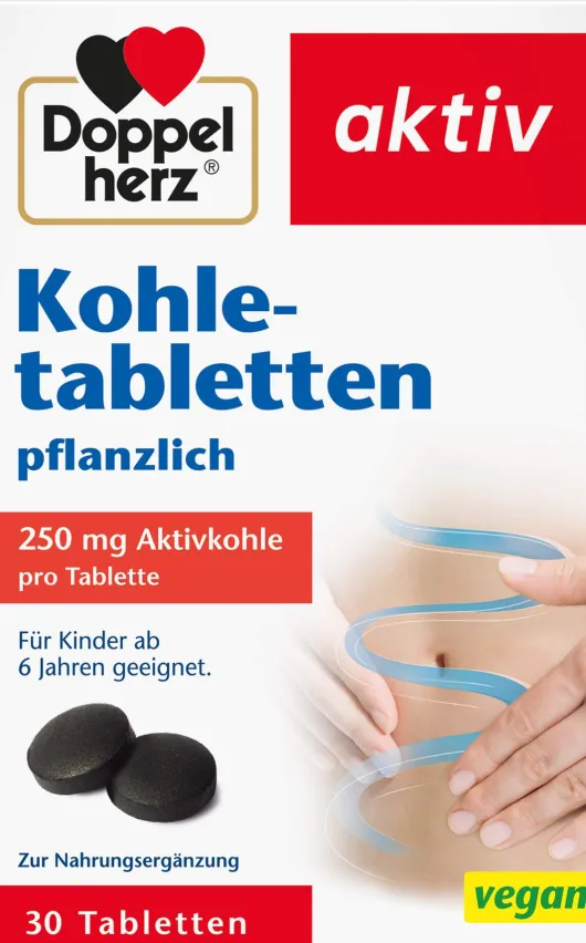 Doppelherz Aktiv Kohletabletten 30 Tabletten