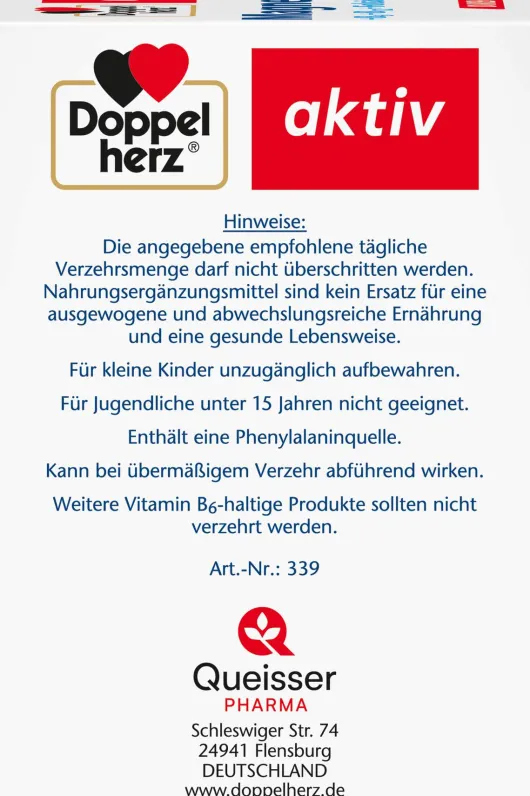 Doppelherz aktiv Magnesium+B Vitamine 40 Direct Pellets