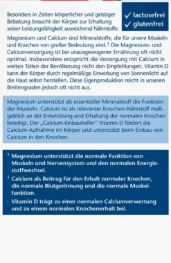 Doppelherz aktiv Magnesium + Calcium + D3 120 Tabletten