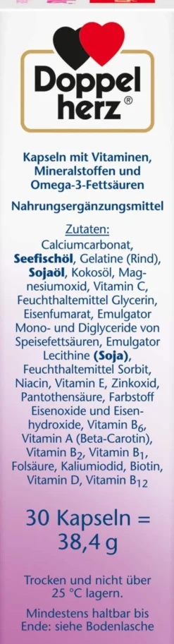 Doppelherz Aktiv Mama Plus Mit Dha + Folsäure 30 Kapseln