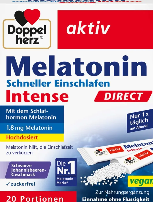 Doppelherz Aktiv Melatonin Direct Schneller Einschlafen 20 Pellets