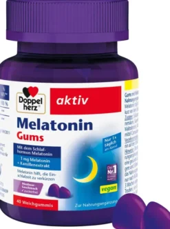 Doppelherz Aktiv Melatonin Gums Zuckerfrei 40 Weichgummis