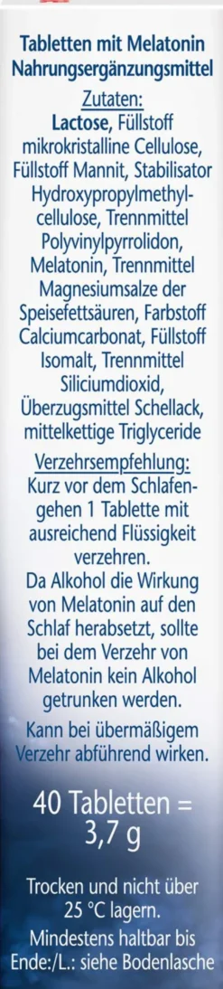 Doppelherz Aktiv Melatonin 40 Tabletten