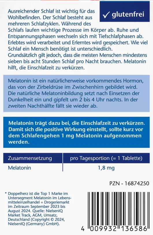 Doppelherz Aktiv Melatonin 40 Tabletten