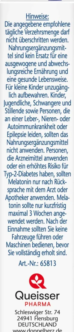 Doppelherz Aktiv Melatonin 40 Tabletten