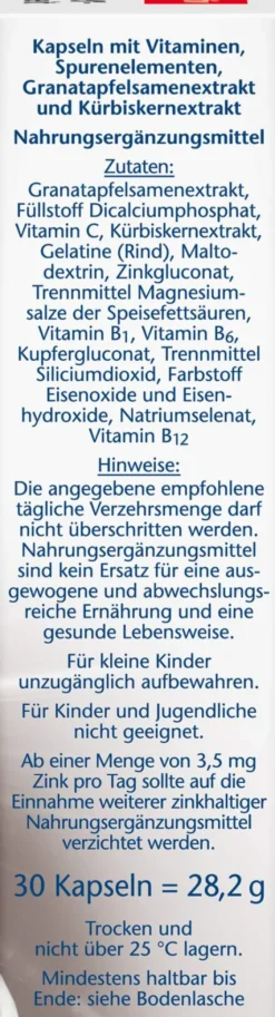 Doppelherz Aktiv Männergesundheit 30 Kapseln