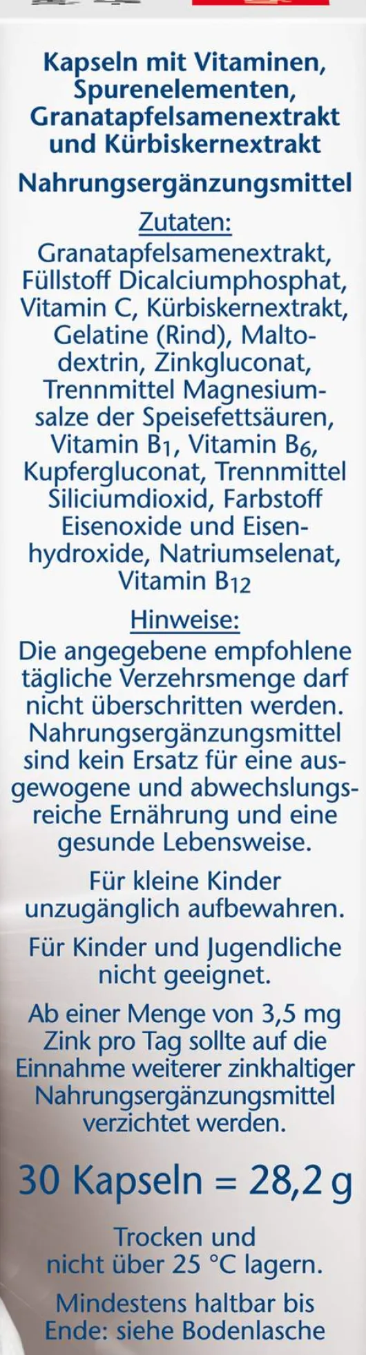 Doppelherz Aktiv Männergesundheit 30 Kapseln