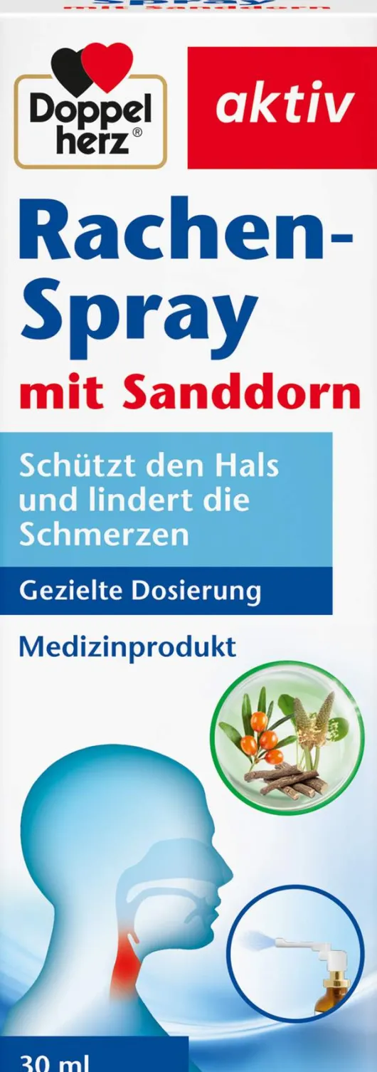 Doppelherz Aktiv Rachen-Spray Mit Sanddorn 30 ml