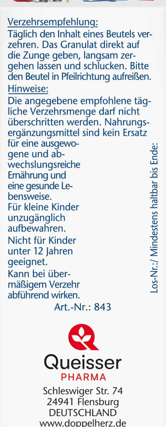 Doppelherz Aktiv Sport Direct Vitamine+mineralien 20 Beutel