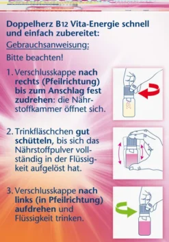 Doppelherz B12 Vita-Energie 8 Trinkampullen