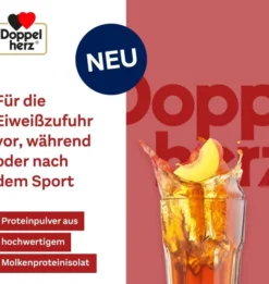 Doppelherz Clear Whey Iso Protein Pfirsich-Eistee 300 g Pulver