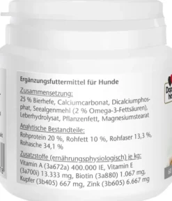 Doppelherz Für Tiere Biotin Plus Tabletten Für Hunde 60 Stück
