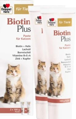 Doppelherz Für Tiere Biotin Plus Paste Für Katzen 200 G