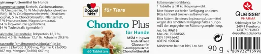 Doppelherz Für Tiere Chondro Plus Für Hunde 60 Tabletten