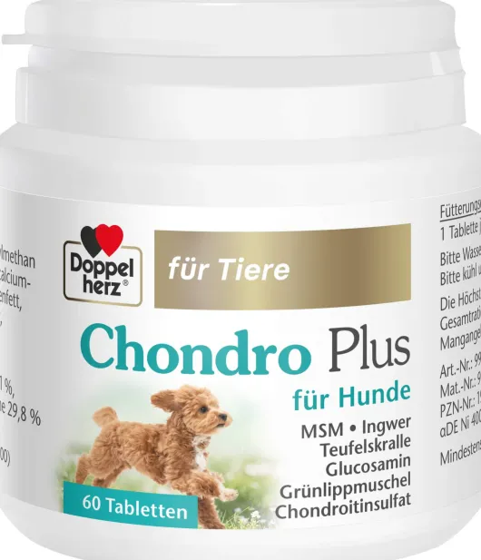 Doppelherz Für Tiere Chondro Plus Für Hunde 60 Tabletten