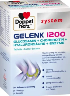 Doppelherz Gelenk 1200 system 30 Kapseln + 30 Tabletten 1 Kombipackung