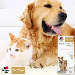 Doppelherz Haut & Fell Öl Für Katzen und Hunde 250 ml