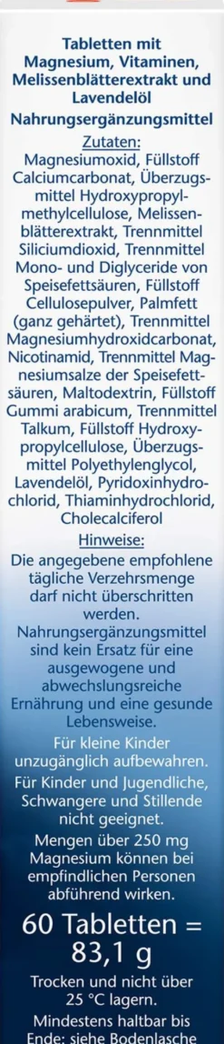Doppelherz Magnesium 400 Für die Nacht 60 Tabletten