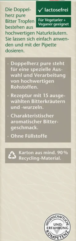 Doppelherz pure Bitter Tropfen 50 ml