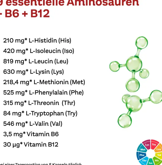 Doppelherz System Aminosäuren Essentiell 120 Kapseln