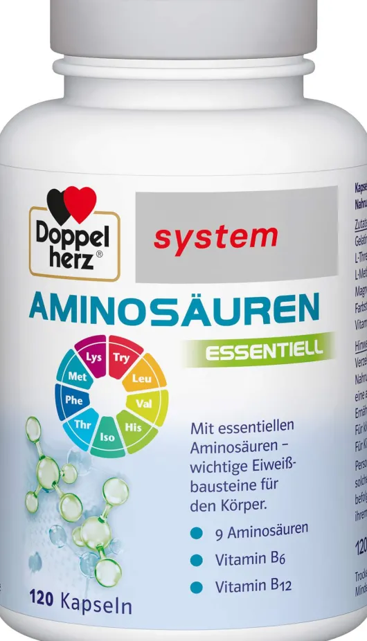 Doppelherz System Aminosäuren Essentiell 120 Kapseln