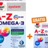 Doppelherz system A-Z + Omega-3 all-in-one 60 Kapseln + gratis Doppelherz A-Z + Omega-3 all-in-one sytsem 5 Kapseln