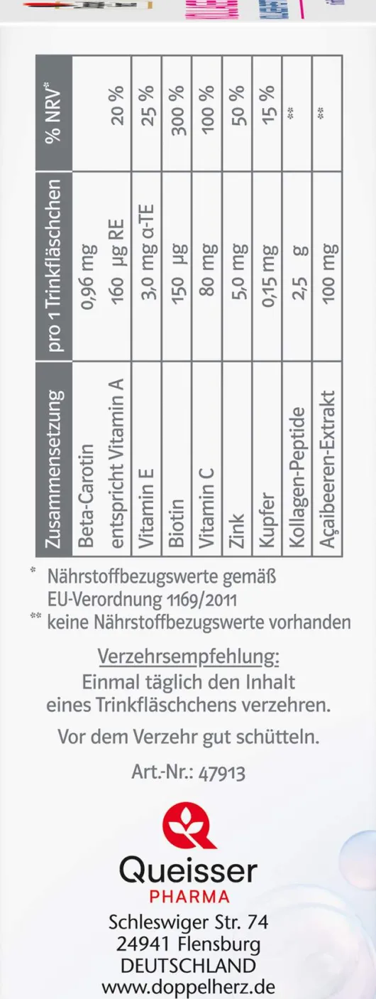 Doppelherz System Kollagen Beauty 10 Trinkampullen