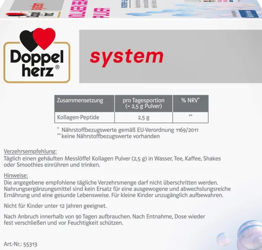 Doppelherz System Kollagen Beauty Pulver 150 g