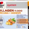 Doppelherz system Kollagen 11.000 Curcuma + Ingwer 30 x 25 ml Trinkampullen