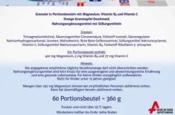 Doppelherz system Magnesium 400 Citrat Granulat 60 Beutel