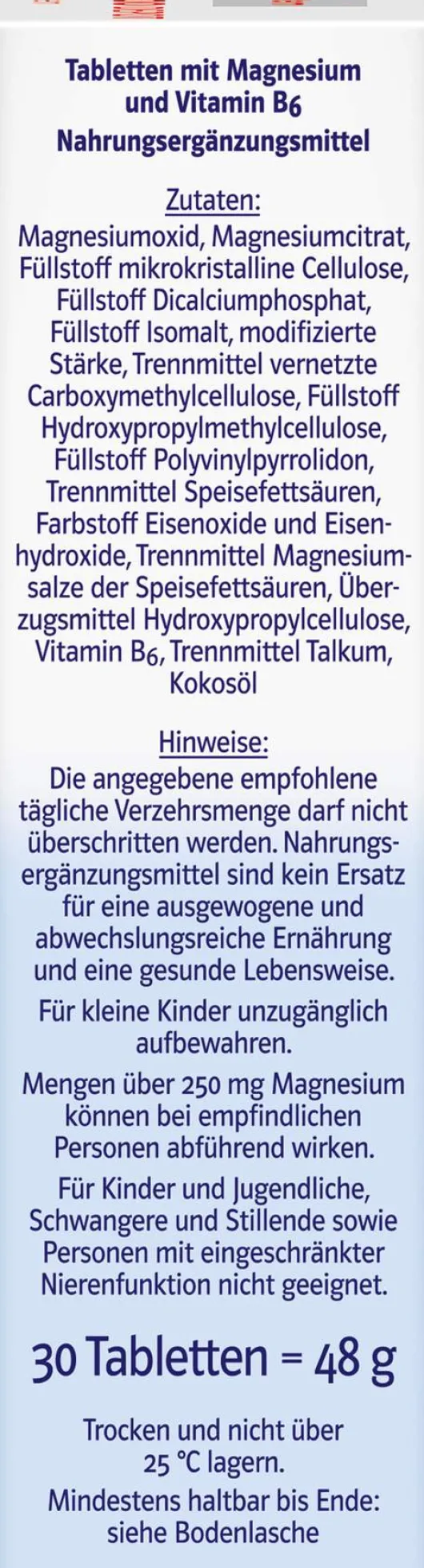 Doppelherz System Magnesium 400 Depot 30 Tabletten