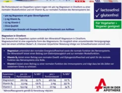 Doppelherz System Magnesium 400 Citrat Granulat 20 Beutel